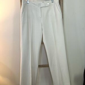 Calvin Klein Cream Women's Pant Trouser